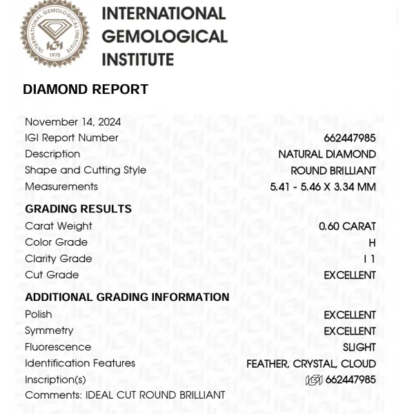 Serena 0.85 ct Diamond Engagement Ring