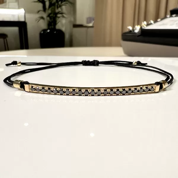 Mr 0.60 ct Black Diamond Bracelet