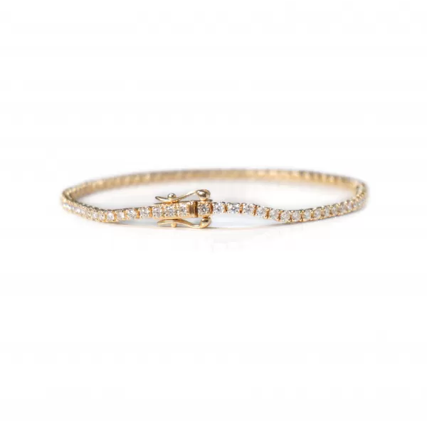 3.15 ct Tennis Diamond Bracelet (18K)