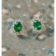 Asteria 2.33 ct Emerald Earrings