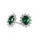 Asteria 2.33 ct Emerald Earrings