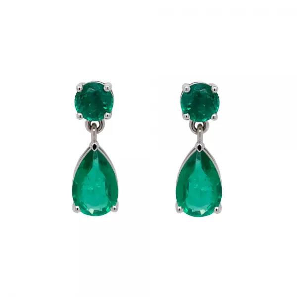 Dream 3.15 ct Emerald Earrings