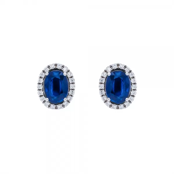 Doris 1.80 ct Sapphire Earrings