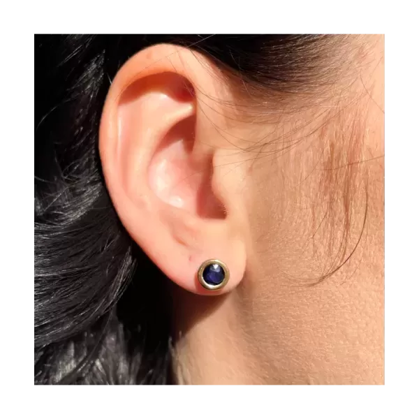 Luna 1.12 ct Sapphire Earrings