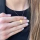 Gold Medallion Pendant (18 mm)