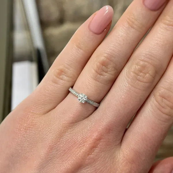Aria 0.43 ct Diamond Engagement Ring