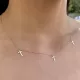 Gold Necklace with Crosses