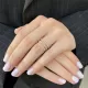 French 0.20 ct Diamond Ring