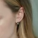 Kinsley Tahitian Pearl and Diamond Earrings (8.5 mm)