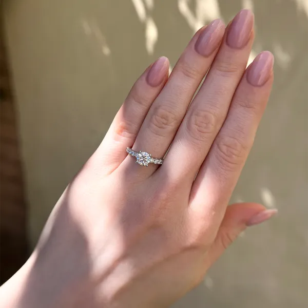 Egeria 0.90 ct Diamond Engagement Ring