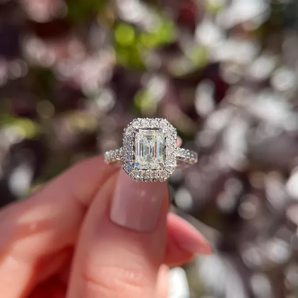 Elizabeth 1.74 ct Halo Diamond Engagement Ring
