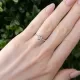1.02 ct Emerald Cut Diamond Engagement Ring