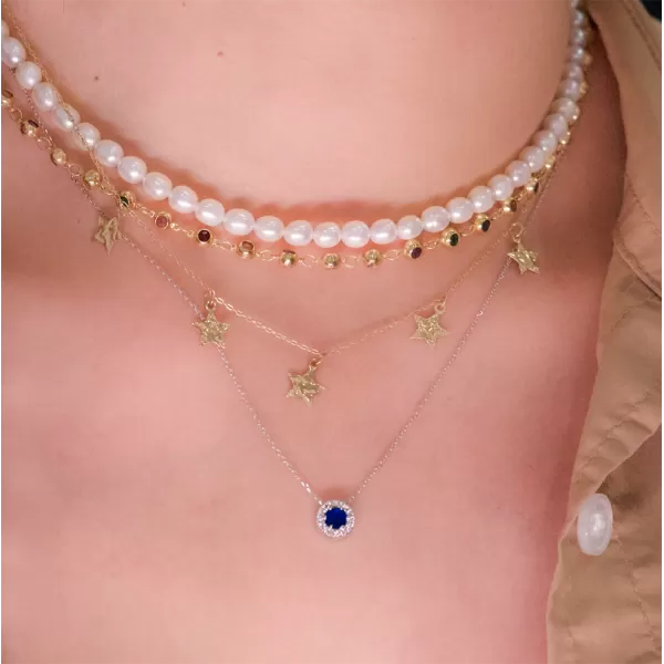 Molly 0.42 ct Sapphire Necklace