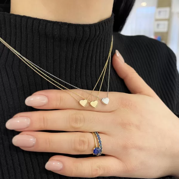 Gold Heart Necklace