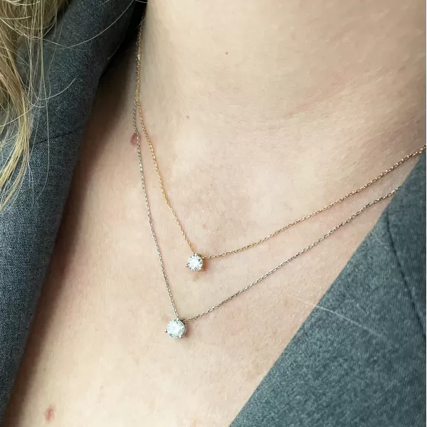 Eliksir 0.40 ct Diamond Necklace