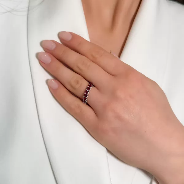 River 1.84 ct Ruby Ring