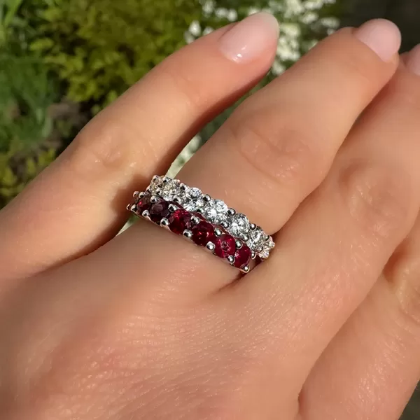River 1.84 ct Ruby Ring