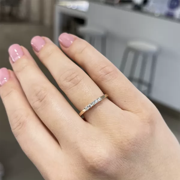 Clemense 0.15 ct Diamond Ring