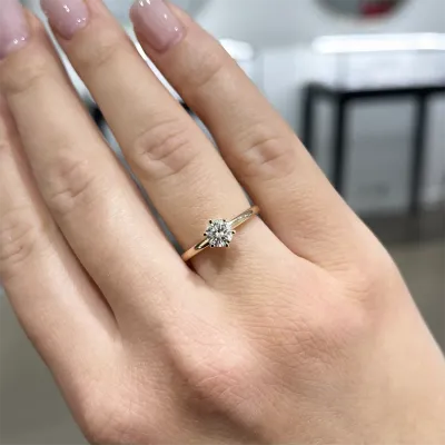 Parisa 0.20 ct Diamond Engagement Ring