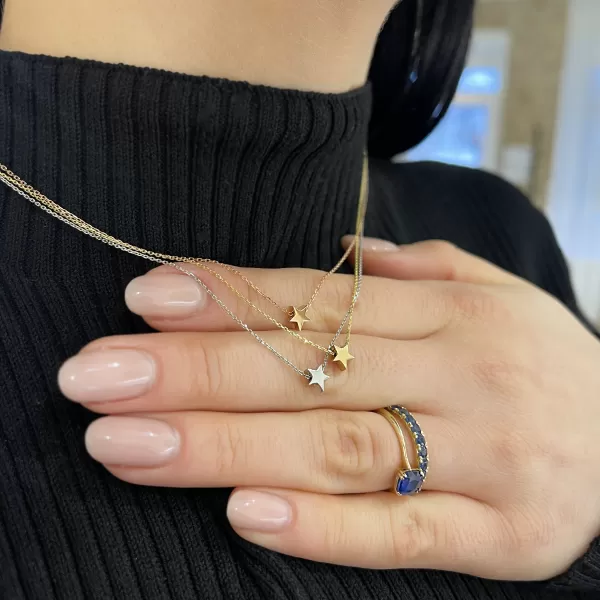 Gold Star Necklace