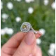 Dolora 1.10 ct Halo Diamond Engagement Ring