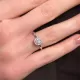 Vanila 0.40 ct Halo Diamond Ring