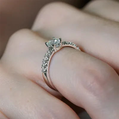Kasandra 0.84 ct Diamond Engagement Ring