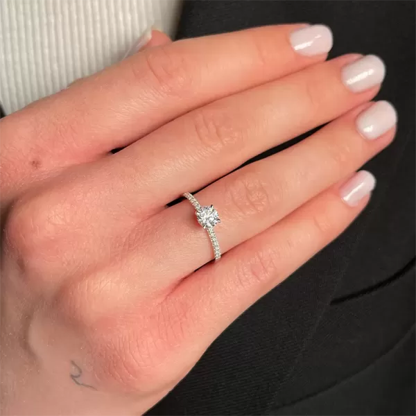 Kornelia 0.58 ct Diamond Engagement Ring
