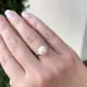 Nimfa Natural Pearl and Diamond Ring