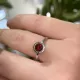 Teodora 0.90 ct Garnet Ring