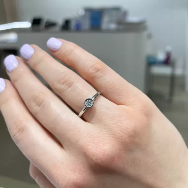 Verona 0.21 ct Diamond Engagement Ring