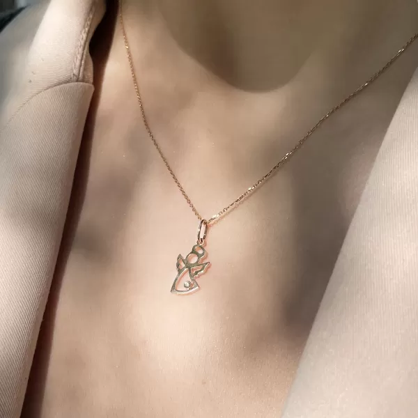 Angel Nr.2 Diamond Pendant