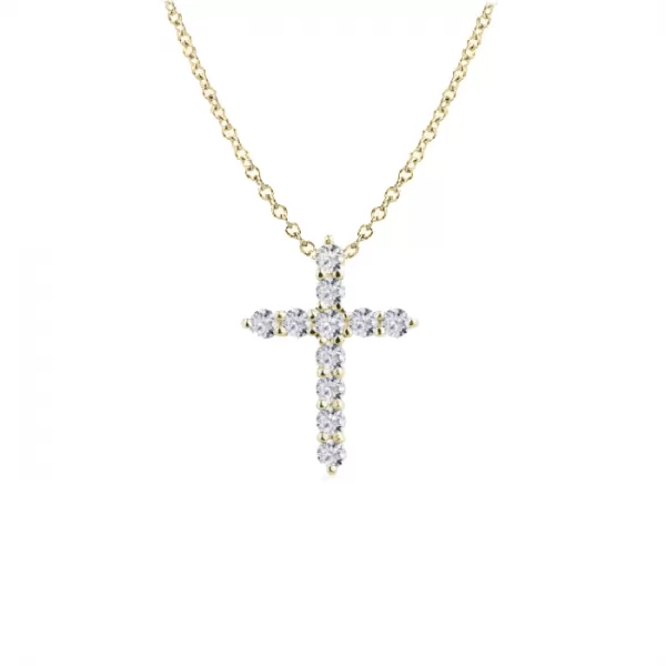 0.33 ct Diamond Cross Necklace