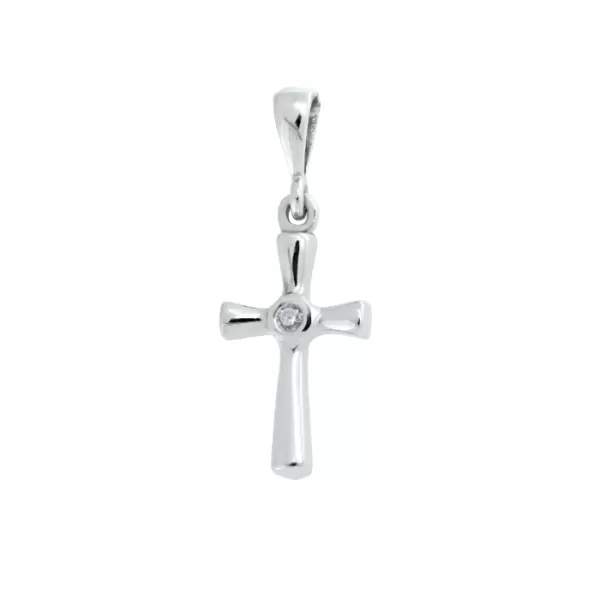 Nr.2 Diamond Cross Pendant