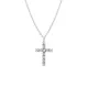 0.16 ct Diamond Cross Necklace