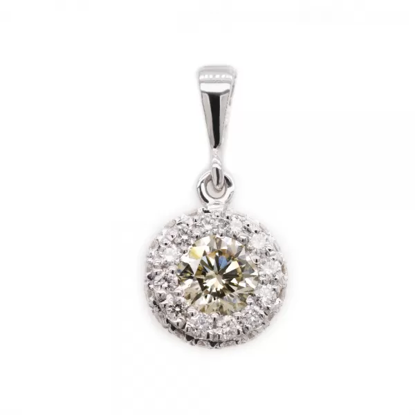 Luxury 0.92 ct Diamond Pendant
