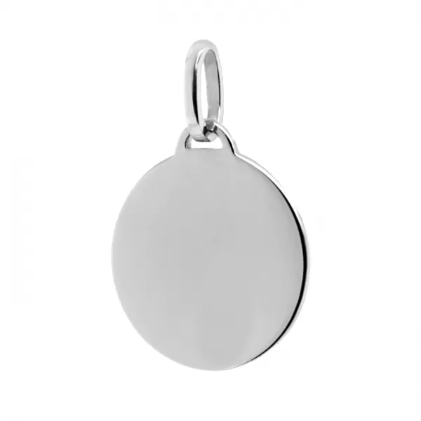 Gold Medallion Pendant (18 mm)