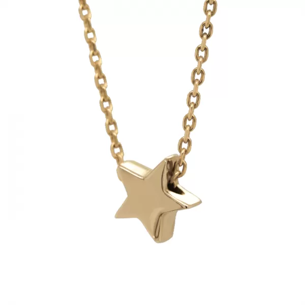 Gold Star Necklace