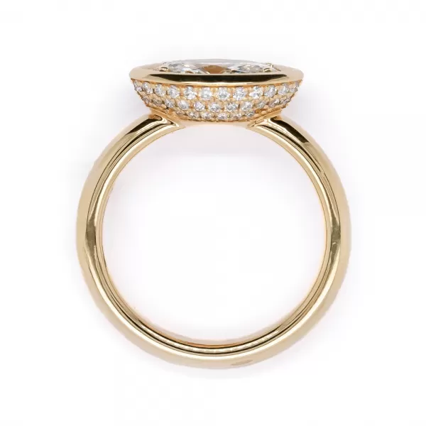 Marquise 1.04 ct Diamond Engagement Ring 