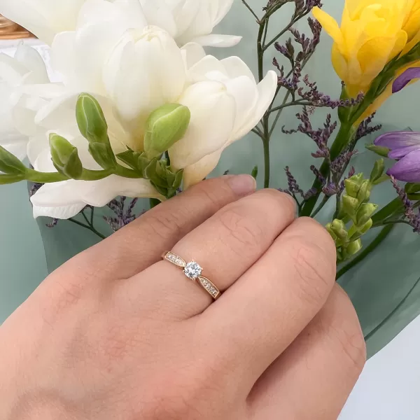 Melita 0.29 ct Diamond Engagement Ring