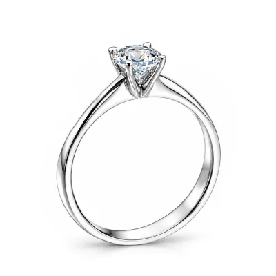 Platinum Agnesa 0.30 ct Diamond Engagement Ring