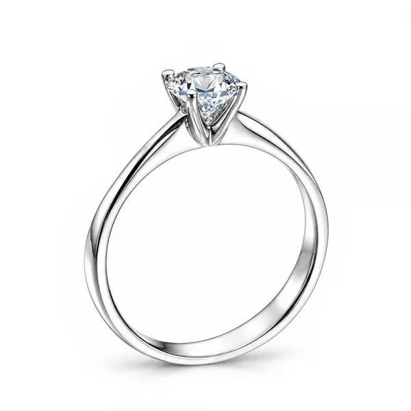 Platinum Agnesa 0.30 ct Diamond Engagement Ring