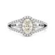 Luxury 1.11 ct Oval Diamond Engagement Ring