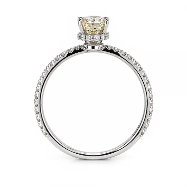 Hailey 1.18 ct Oval Diamond Engagement Ring