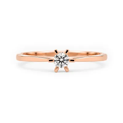 Fantina 0.07 ct Diamond Engagement Ring