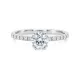 Sea 0.92 ct Diamond Engagement Ring