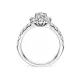Nataly 0.84 ct Halo Diamond Ring