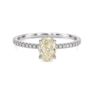 Hailey 1.18 ct Oval Diamond Engagement Ring