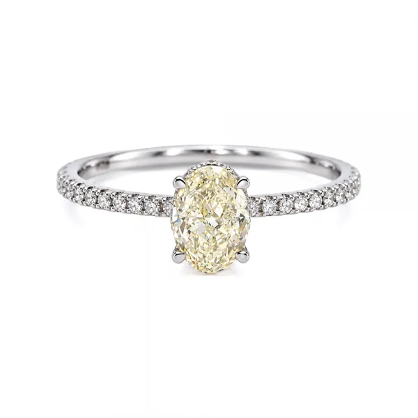 Hailey 1.18 ct Oval Diamond Engagement Ring