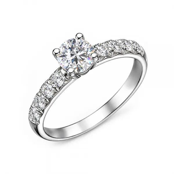 Kasandra 0.84 ct Diamond Engagement Ring